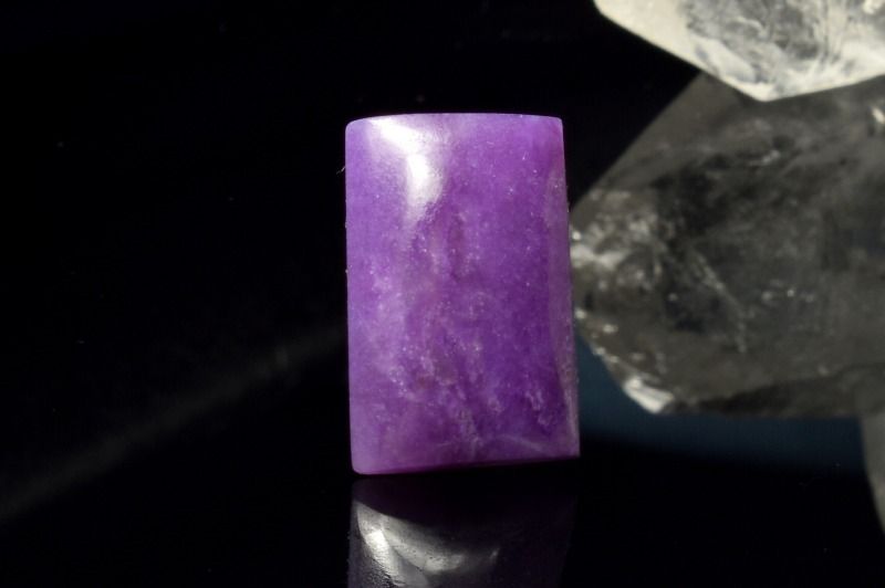  1点物 AAAA 極上の発色 スギライト(杉石) 11x7mm レクタングル ルー...