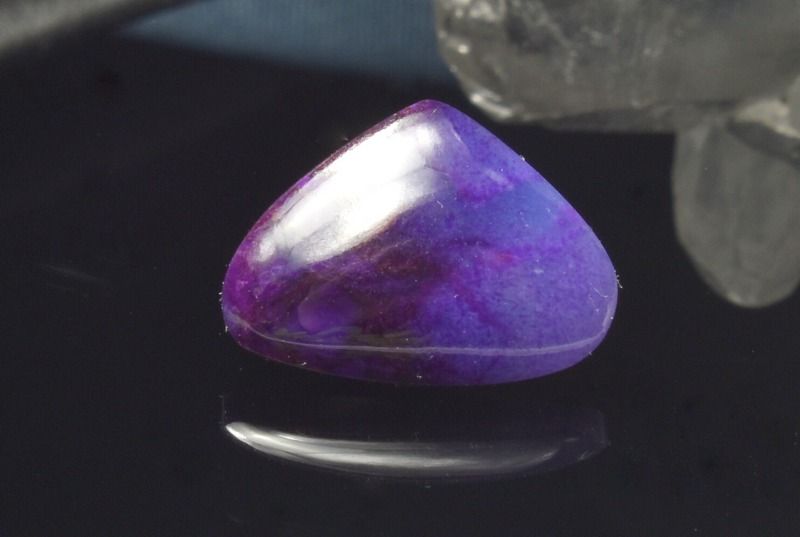  1点物 AAAA 極上の発色 スギライト(杉石) 11x15mm ドロップ ルース _...