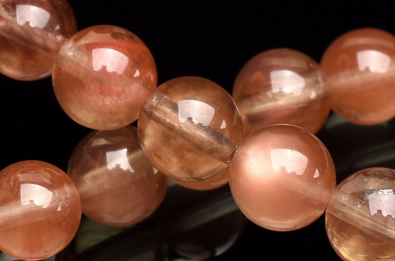 【1点物】AA+厳選☆カラーチェンジ アンデシン 7mm ブレスレット アクセサリー _U8978