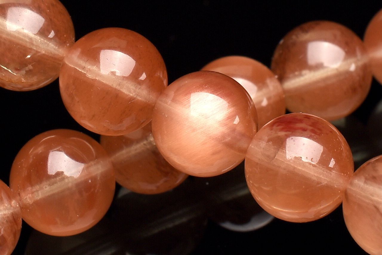 【1点物】AA+厳選☆カラーチェンジ アンデシン 8.5mm ブレスレット アクセサリー _U8983