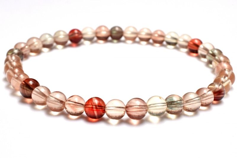 【1点物】AA+厳選☆カラーチェンジ アンデシン 5mm ブレスレット アクセサリー _MC4988