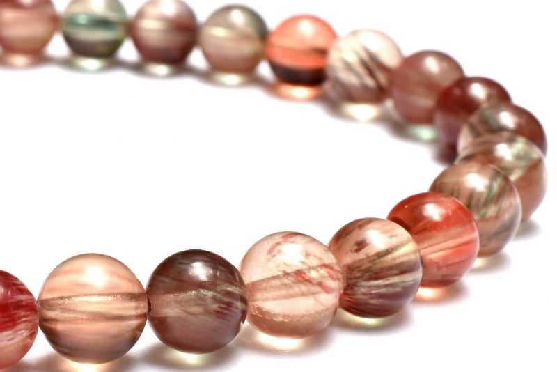 【1点物】AAA☆数量限定！聖石 アンデシン　6mm ブレスレット アクセサリー _MC5397