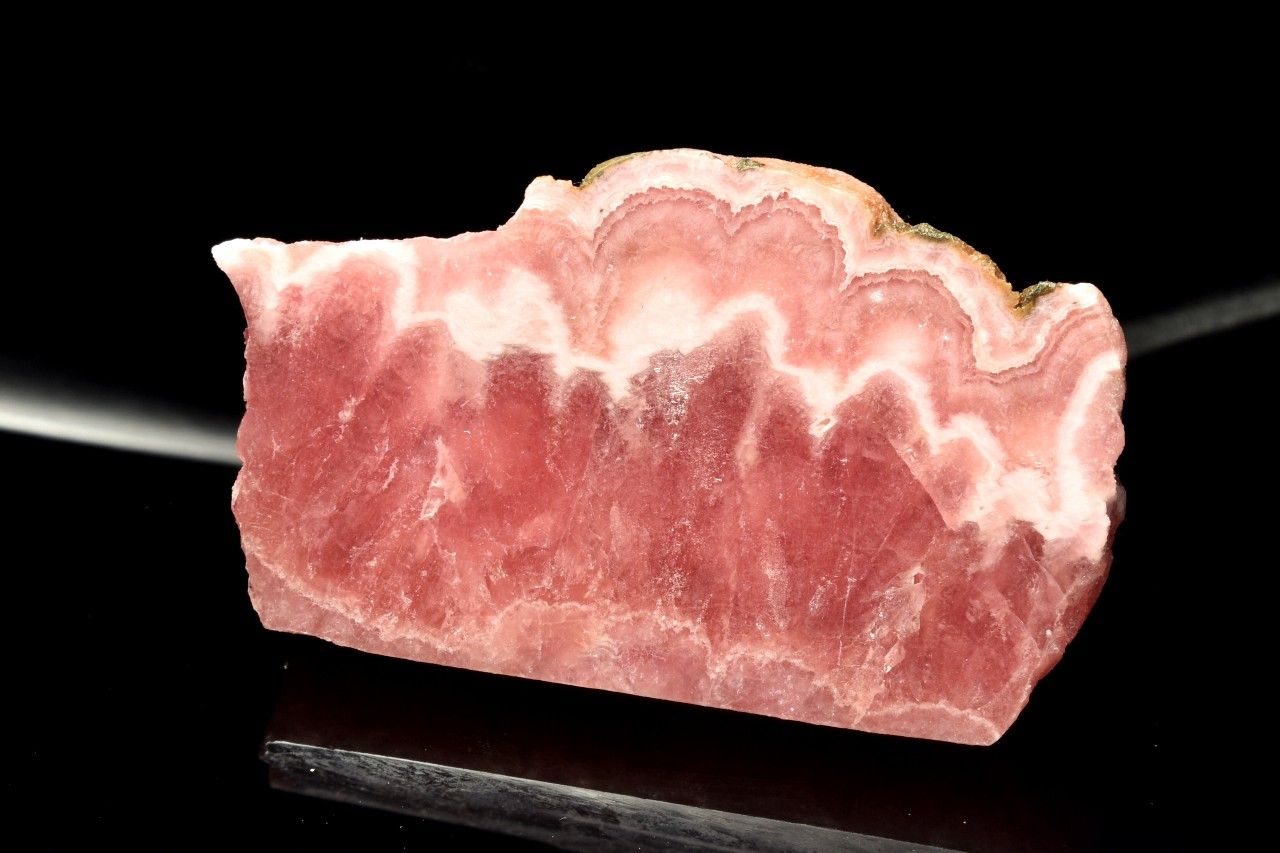  1点物 縞模様 インカローズ 30x53mm 原石スライス 原石 _CG7213 宅...