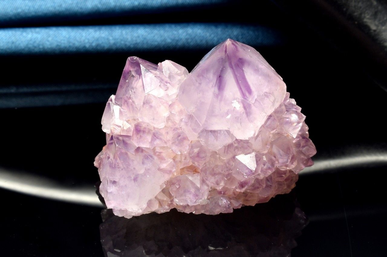  1点物 南アフリカ産 サボテンアメジスト(カクタスクォーツ) 31x30x32m...