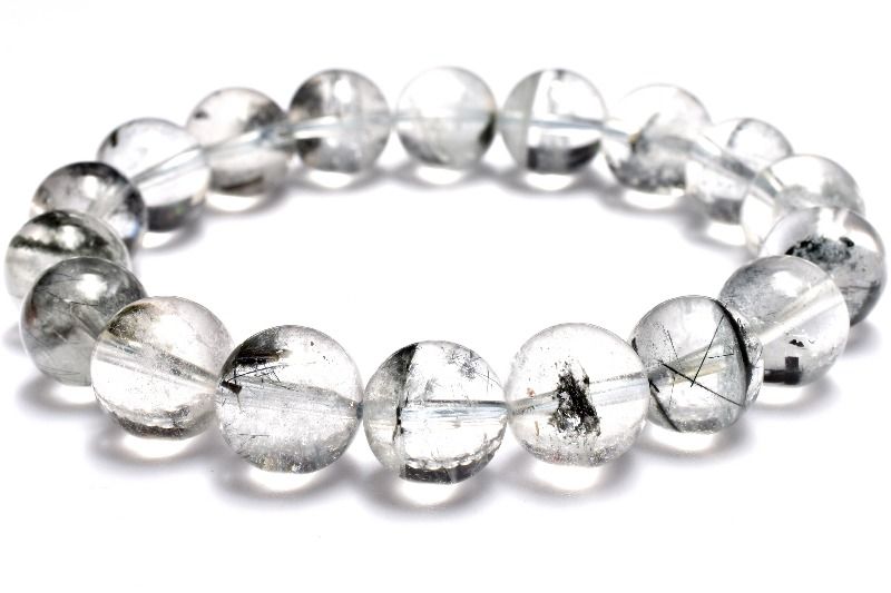 Rakuten - 【20％OFF!】【1点物】希少カラー ブルーガーデンクォーツ　11-11.5mm ブレスレット アクセサリー _MC5456
