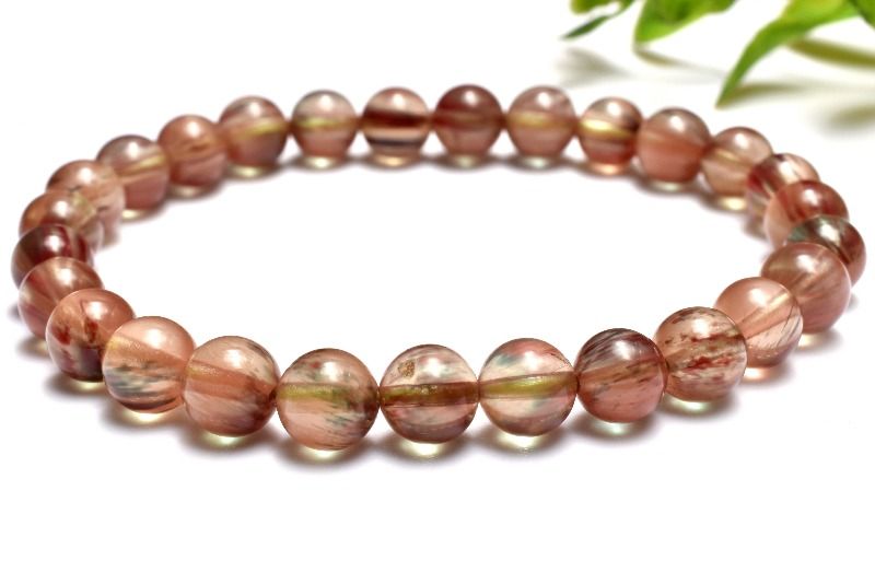 Rakuten - 【20％OFF!】【1点物】チベット産AAA☆カラーチェンジ アンデシン　6.5mm ブレスレット アクセサリー _MC5714
