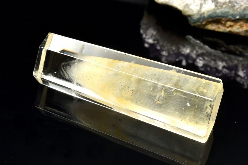 Rakuten - 【20％OFF!】【1点物】くっきり山入り ファントムガーデンクォーツ　39x14mm　六角柱 ルース ハンドメイド _PC9892