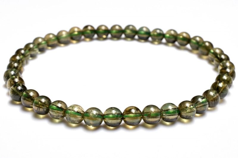 【20％OFF!】【1点物】AAA高品質☆透明感 コーネルピン　4.5mm ブレスレット アクセサリー _MC6005