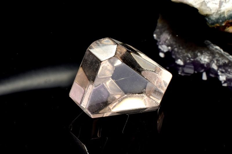 【1点物】希少◇コロンビア産 レムリアンシードクリスタル　16x16mm　原石ラフカット ルース ハンドメイド _PD393