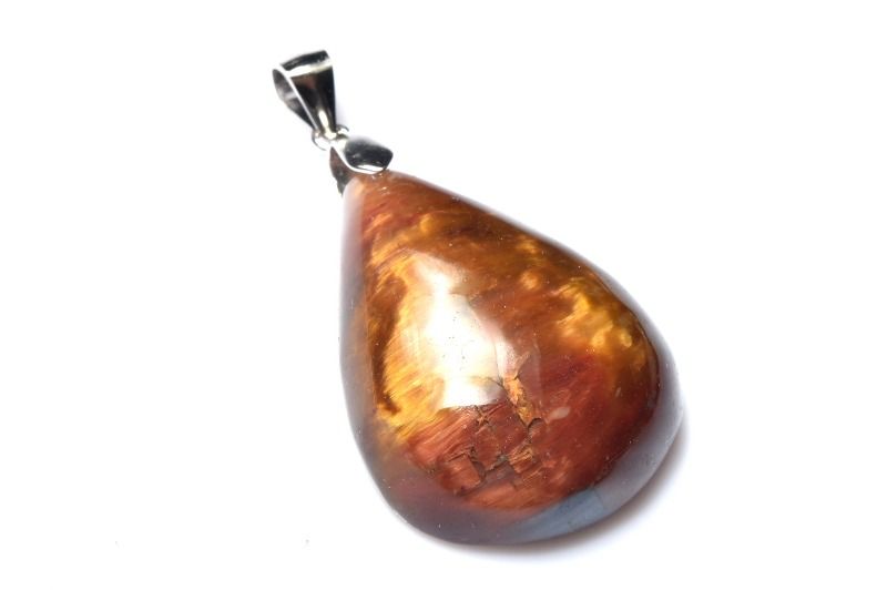 Rakuten - 【1点物】Silver925◇ ピーターサイト　27x20mm　ドロップ ペンダントトップ アクセサリー _PD1792