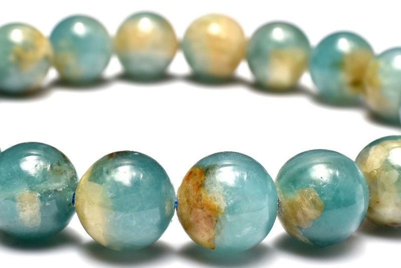 【20％OFF!】【1点物】AAAA☆超希少の蒼き逸品 グランディディエライト　9.5mm ブレスレット アクセサリー _MD1830