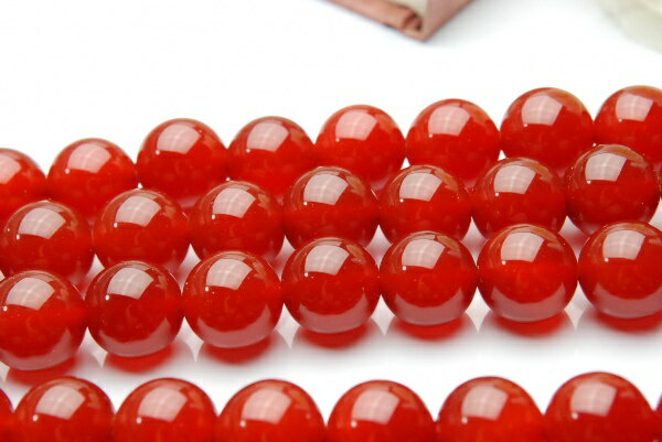 【連売り】【カーネリアン】　12mm 1連（約38cm）天然石 パワーストーン ビーズ パーツ _R500