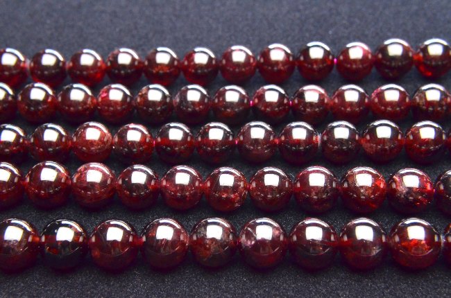 【丸ビーズ】レッドパープルメノウ 10mm (ブレスレット約1本分) 【パワーストーン 天然石 アクセサリー 半連売り】