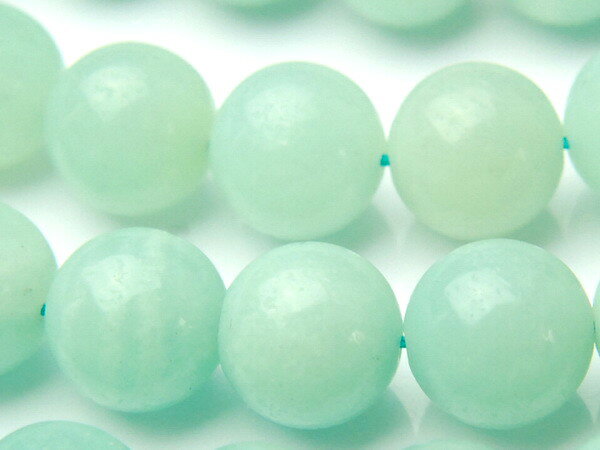 【連売り】【アマゾナイト】　12mm 1連（約38cm）天然石 パワーストーン ビーズ パーツ _R882...