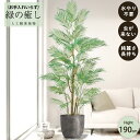 【メーカー直送】 フェイクグリーン パーム ポット付き 190cm 大型 高級 室内 人工観葉植物 屋外不可 acs