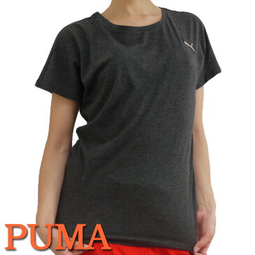 【メール便送料無料】半袖 Tシャツ プーマ PUMA レディース ダンス 衣装 ダンス ウェア スポーツウェア トレーニングシャツ ランニング ジョギング ジム フィットネス #827653