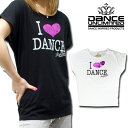 3枚以上で2,552円!! Tシャツ レディース 半袖 ドルマン Tシャツ 速乾 DANCE UNLIMITED #DL-1407【ダンス Tシャツ ダンス 衣...