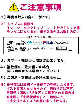 【メール便送料無料】【福袋 レディース】 トップス 3枚セット レディース 半袖【ダンス 衣装 /ダンス ウェア/フィットネス ウェア/ヨガ ウェア/ズンバ ウェア/スポーツ/ランニング/リトモス/ヒップホップ/ダンス/ナイキ/プーマ/チャンピオン/ダンスキン】