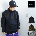 ハフ HUF アノラックジャケット プルオーバー KUMO REVERSIBLE 1/4 ZIP JACKET (huf ジャケット リバーシブル JK00087 ストリート アウター 大きいサイズ )