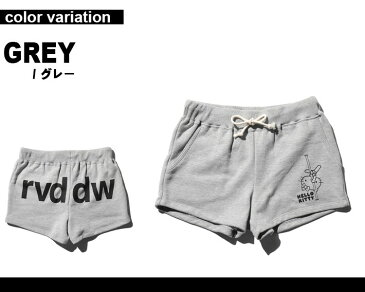 【メール便対応】【reversal パンツ】 REVERSAL リバーサル スウェット ショーツ HELLO KITTY×rvddw POLEDANCE SWEAT SHORTS レディース ハローキティ コラボ #rvkt003