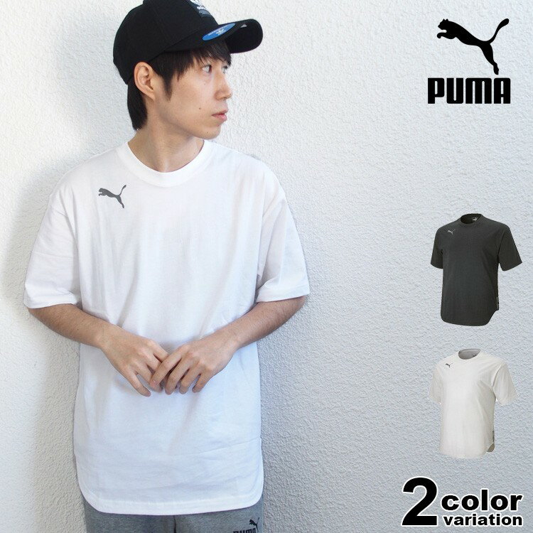 Rakuten - PUMA プーマ 半袖 Tシャツ FTBLNXT HYBRID SS ロゴ Tシャツ (puma tシャツ コットン ブラック 657034) 【メール便対応】