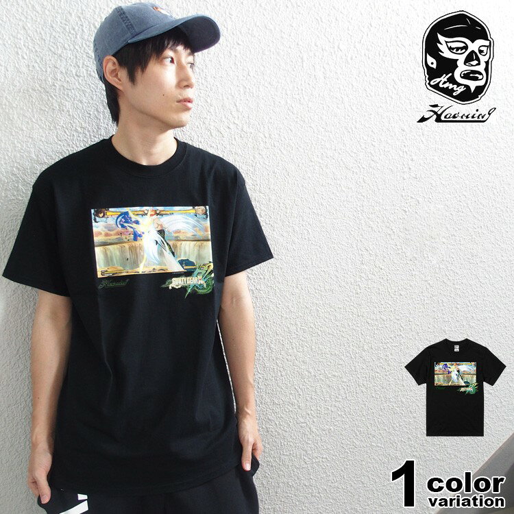 (ハオミン) HAOMING Tシャツ KENNY OMEGA×GUILTY GEAR Xrd REV 2×HAOMING TEE [AEW19-12] (ケニー・オメガ ギルティギア コラボ プロレス 国内正規品)【メール便対応】