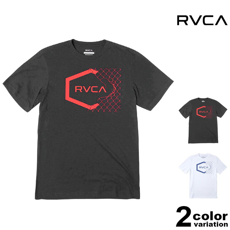 Rakuten - RVCA Tシャツ ルーカ HEX FENCE SLUB SS TEE ルーカ Tシャツ メンズ ストリート スケート サーフ rvca AVYZT00824 【メール便対応】