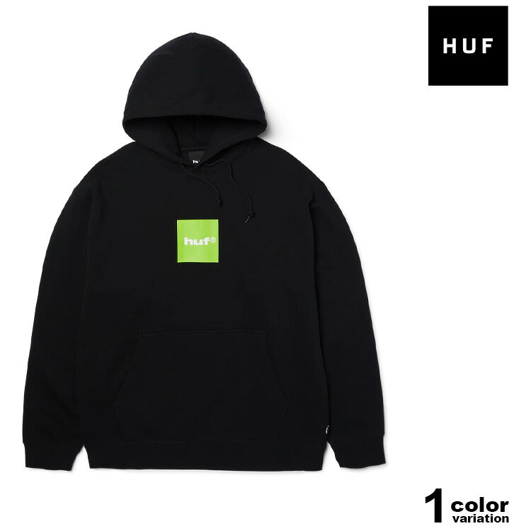 樂天商城 - ハフ パーカー プルオーバー HUF 89 BOX LOGO PULLOVER HOODIE スウェット ロゴ メンズ レディース [PF00797] huf ストリート スケート トップス