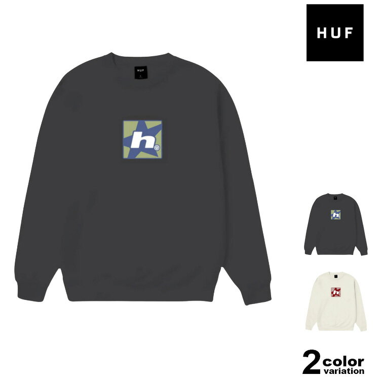 樂天商城 - ハフ トレーナー HUF H STAR CREWNECK スウェット クルーネック ロゴ メンズ レディース [PF00800] huf ストリート スケート トップス
