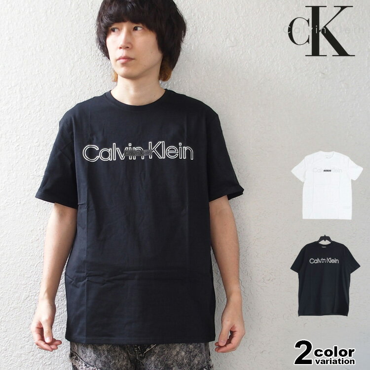 樂天商城 - カルバンクライン Tシャツ 半袖 ロゴプリント Calvin Klein SS GRAPHIC TEE メンズ (calvin klein tシャツ トップス 40BC801)【メール便対応】