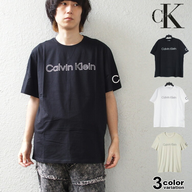 樂天商城 - カルバンクライン Tシャツ 半袖 ロゴプリント Calvin Klein SS GRAPHIC TEE メンズ (calvin klein tシャツ トップス 40DC816)【メール便対応】
