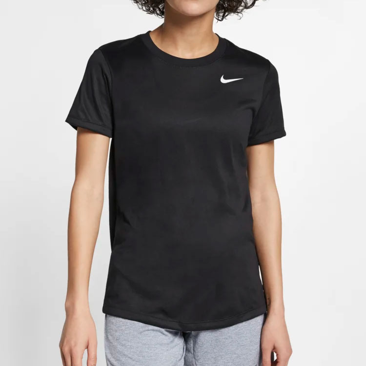 【メール便送料無料】NIKE ナイキ Tシャツ 半袖 レディース ウィメンズ WOMENS レッグ クルー Tシャツ【DRY-FIT ドライフィット TEE シャツ ロゴ スポーツウェア ランニング ヨガ】#aq3211