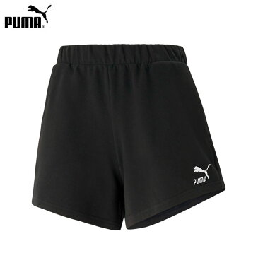 【メール便対応】【プーマ パンツ レディース】PUMA レディース CLASSICS ハイウエスト ショーツ スウェット ショートパンツ ランニングパンツ 短パン パンツ ランニング ジョギング マラソン トレーニング スポーツウェア #532540