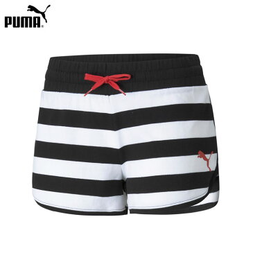 【メール便送料無料】【プーマ パンツ レディース】PUMA レディース SUMMER STRIPES AOP ショーツ スウェット ショートパンツ ランニングパンツ 短パン パンツ ランニング ジョギング マラソン トレーニング スポーツウェア #845868