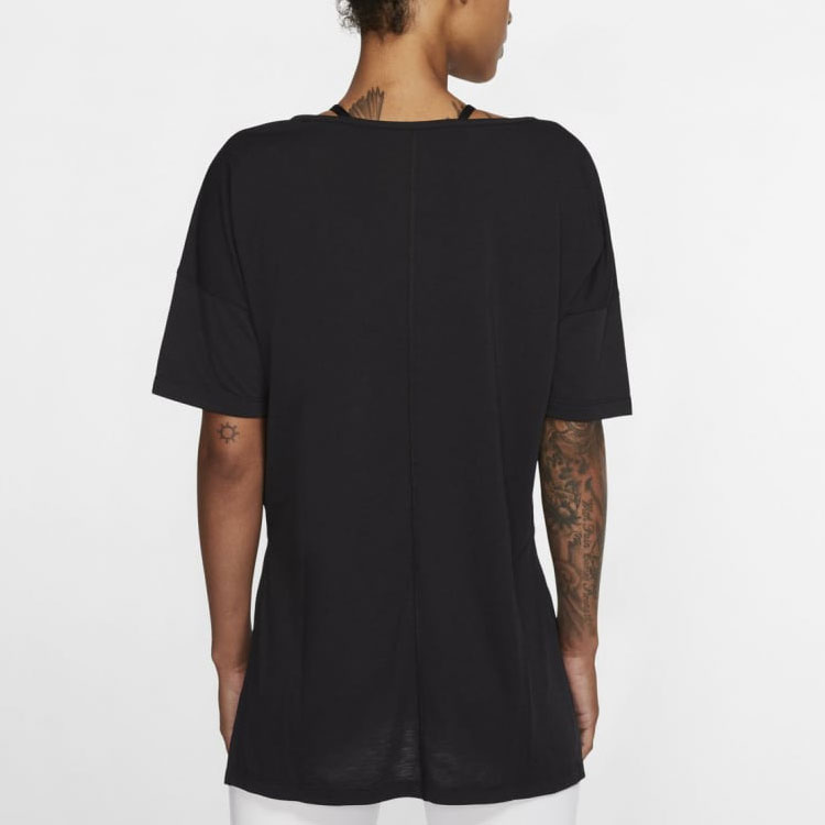 【メール便送料無料】NIKE ナイキ Tシャツ 半袖 レディース ウィメンズ WOMENS ドライ レイヤー S/S トップ Tシャツ【TEE シャツ ロゴ スポーツウェア ランニング ヨガ】#cj9327