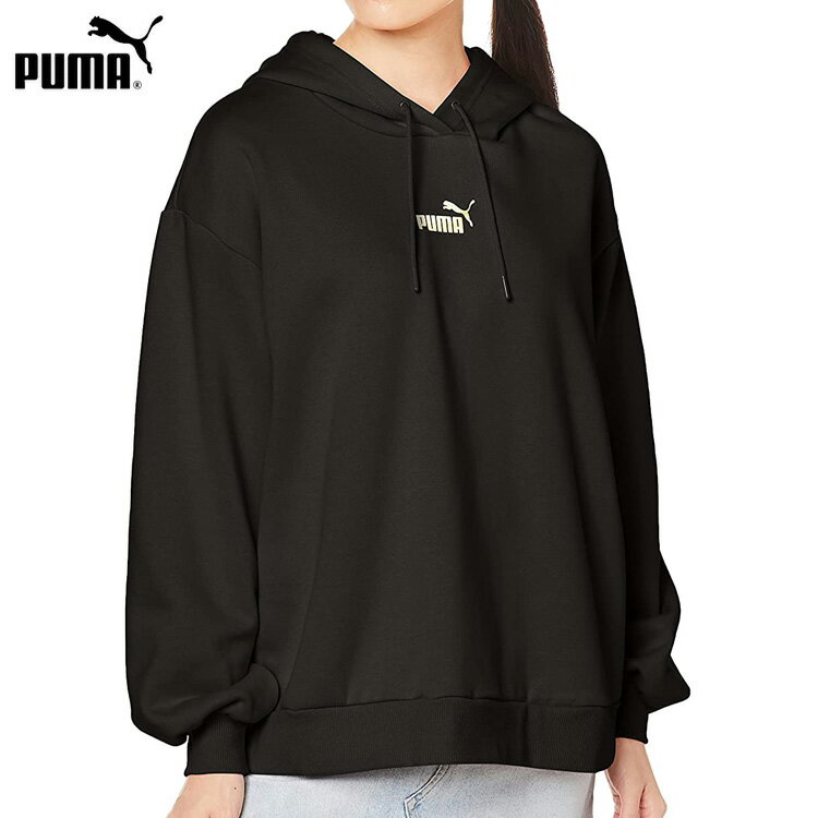 【プーマ パーカー レディース】PUMA レディース スウェットパーカー 裏起毛 ドロップショルダー WINTERIZED フーディースウェット プルオーバー ジャージ パーカー ゆるトップス ウィンターライズド フーディースウェット #848251