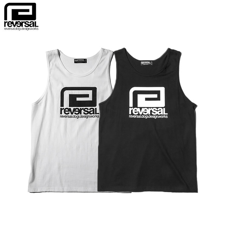 リバーサル reversal タンクトップ BIG MARK COTTON TANKTOP (reversal tシャツ タンクトップ コットン ブラック 格闘...