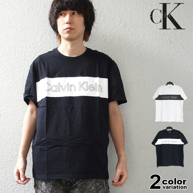 樂天商城 - カルバンクライン Tシャツ 半袖 ロゴプリント Calvin Klein SS GRAPHIC TEE メンズ (calvin klein tシャツ トップス 40L6771)【メール便対応】