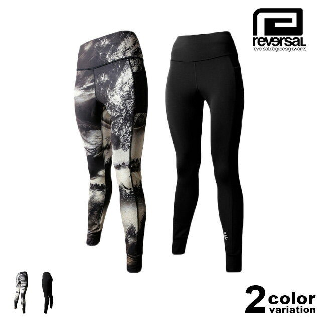 【在庫処分】リバーサル reversal ロングスパッツ 裏起毛 レディース ウィメンズ HIGH WAIST WARM LEGGINGS (reversal ...