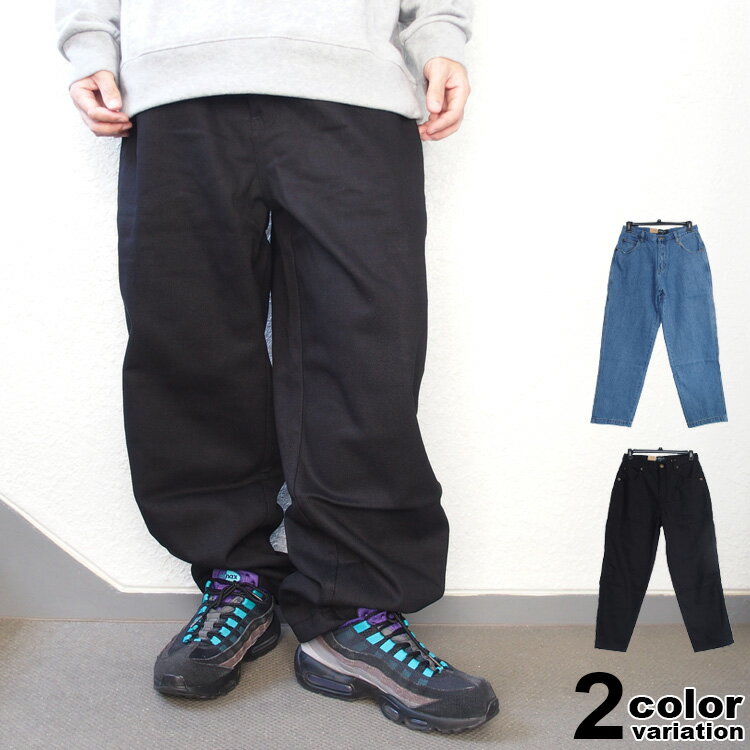 樂天商城 - ノーベター デニムパンツ KNO BETTA 極太 ジーンズ バギーパンツ 999 BAGGY DENIM PANTS [22KB999D] (ストリート HIPHOP メンズ 大きいサイズ B系)