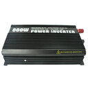 【送料無料】DC-ACインバーター 瞬間1200W 定格800W DC12V→AC100Vへ変換 バッテリーから直結！停電時など非常に便利ですIV-0008(Lauda)■