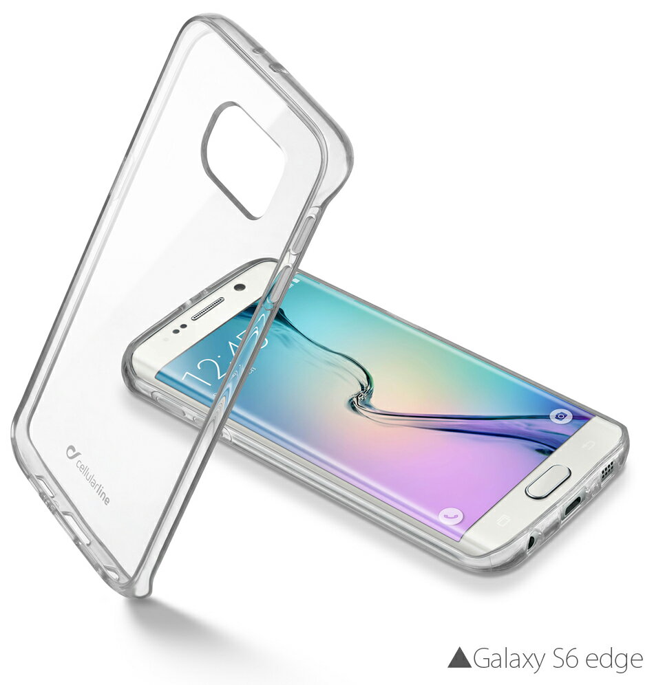 Galaxy S6 edge|スマホケース スマートフォン スマートフォンケース スマホカバー 携帯ケース 携帯カバー スマートフォンカバー おしゃれ セルラーライン Cellularline ギャラクシー エッジ カバー ギャラクシーs6エッジ galaxys6 ギャラクシーs6ケース クリアケース