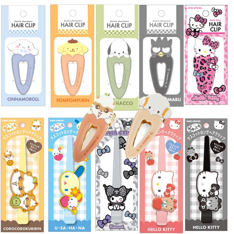 サンリオキャラクターズ ヘアクリップ SANRIO