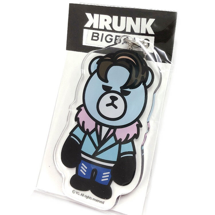 KRUNK×BIGBANGグッズ アクリルダイカットキーチェーン V.I FXXK IT 445478 【ラッピング不可】