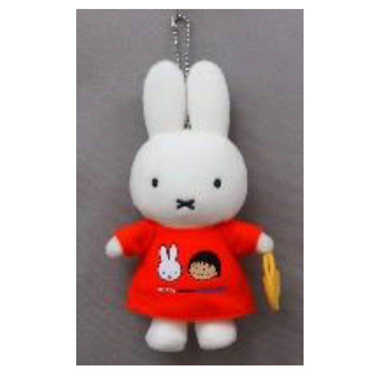 ミッフィー グッズ マスコットキーチェーン maruko meets miffy