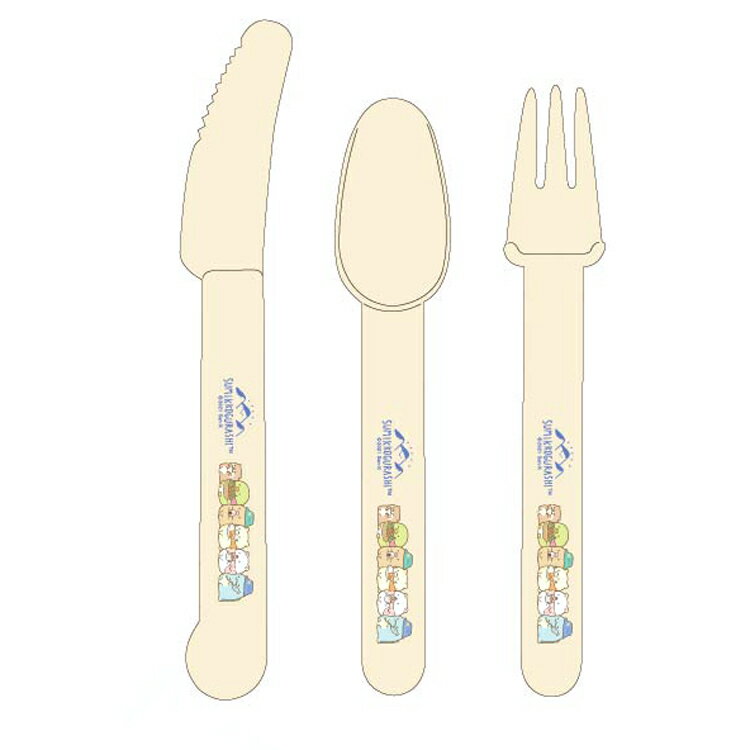 すみっコぐらし使い捨てカトラリー キャンプ 299551