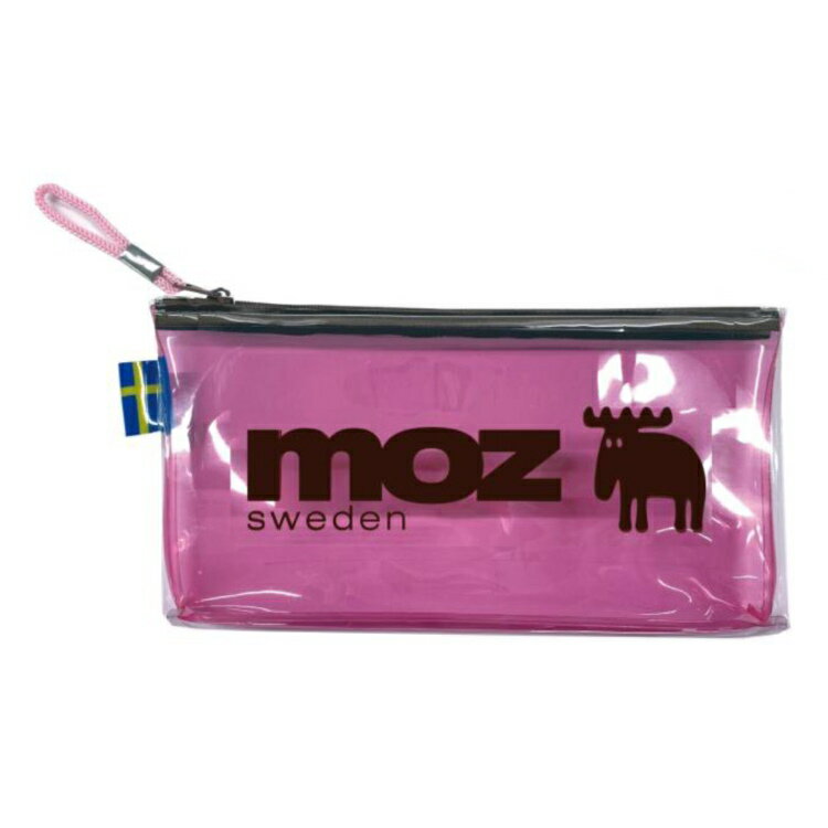 MOZ クリアペンポーチ ライトピンク 835109 laughlaugh-10390368 キャラクターズショップ ラフラフ パッケージ画像