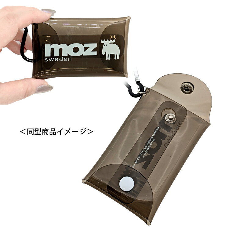 キャラクターズショップ　ラフラフのMOZ モズ クリアマルチカードケース ライトピンク 小物入れ 835185【ラッピング不可】｜アングル2