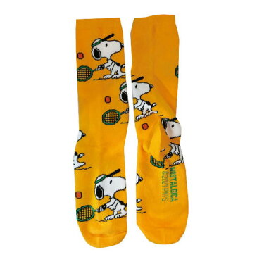 スヌーピー グッズ ハイソックス レディース PEANUTS YE NOSTALGICA 410391