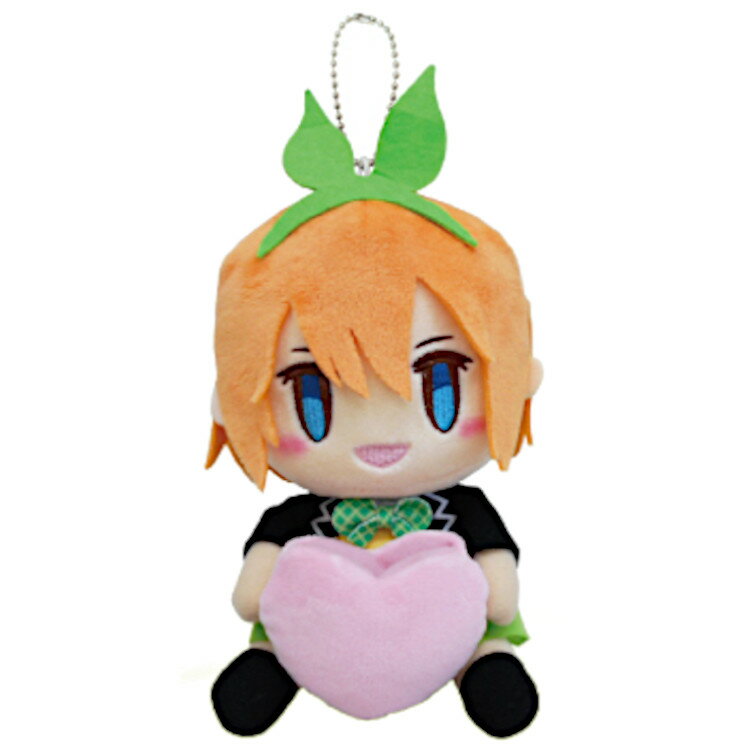 五等分の花嫁 ハート小物入れぬいぐるみ 中野 四葉 133972【ラッピング不可】